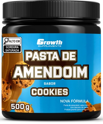 Foto do produto PASTA DE AMENDOIM SABOR COOKIES 500G