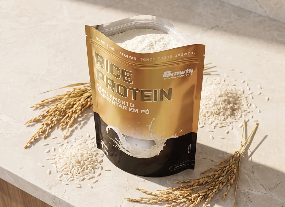 IMAGEM ILUSTRATIVA - RICE PROTEIN 1KG GROWTH SUPLLEMENTS