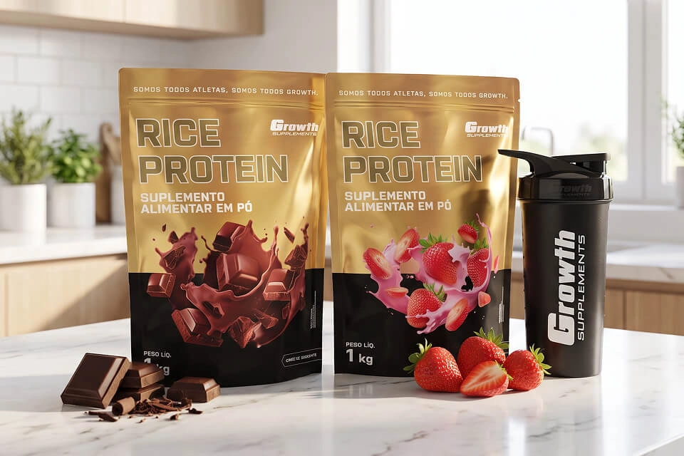 IMAGEM ILUSTRATIVA - RICE PROTEIN 1KG COM SABOR - GROWTH SUPPLEMENTS