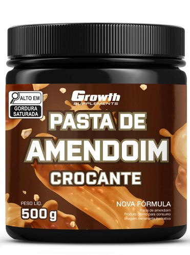 Foto do produto PASTA DE AMENDOIM CROCANTE 500G