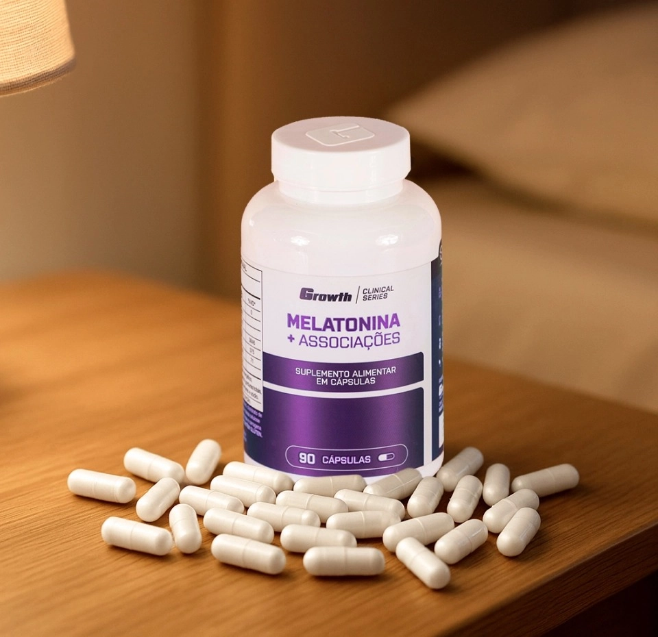 Melatonina + Associações da Growth Supplements