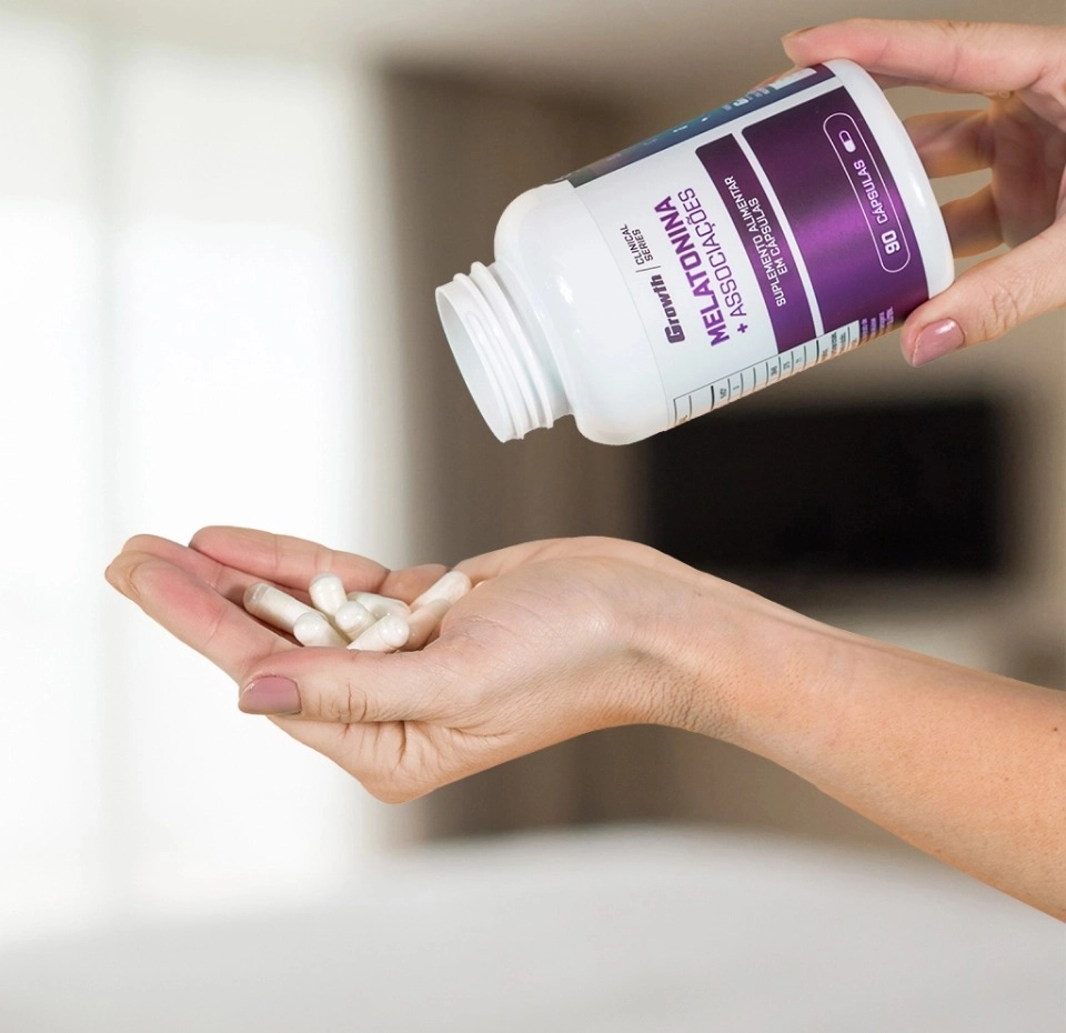 Melatonina + Associações da Growth Supplements