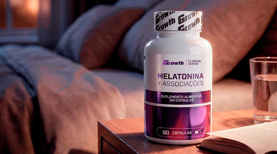 Melatonina + Associações da Growth Supplements
