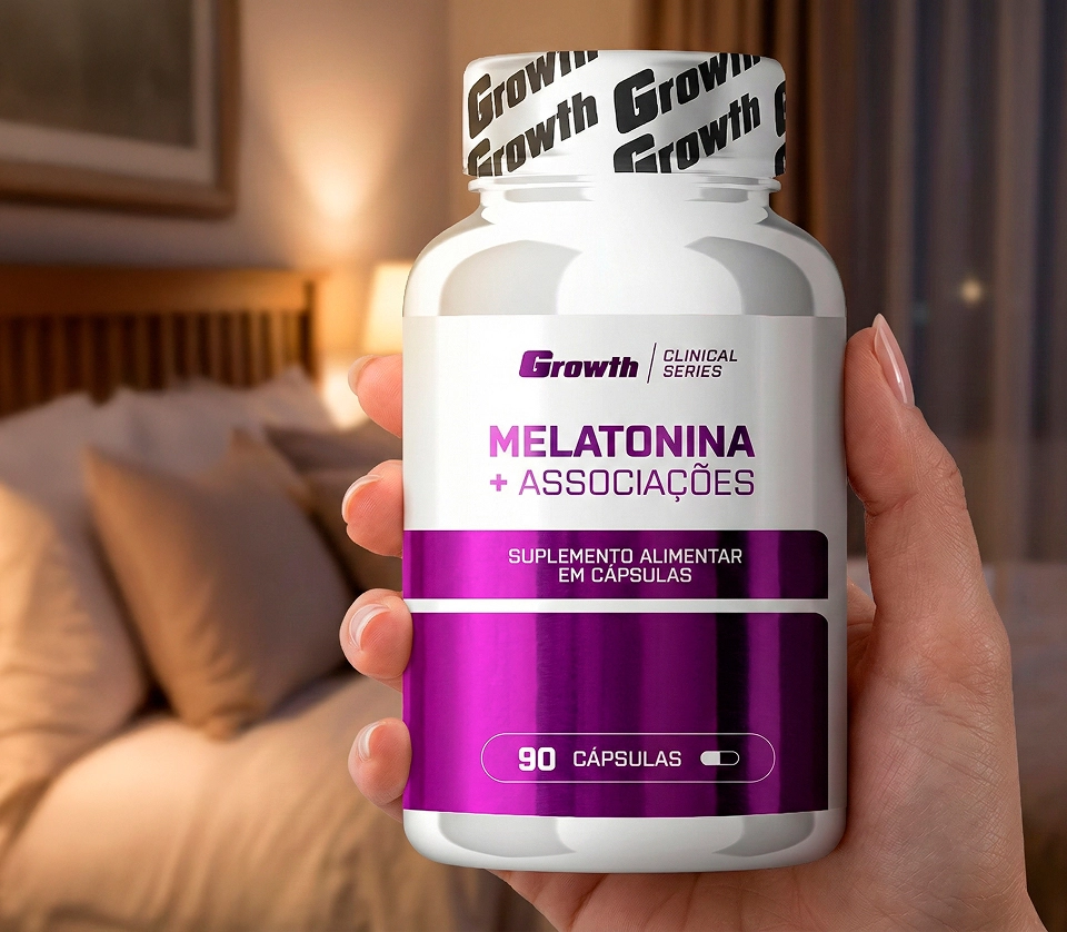 Melatonina + Associações da Growth Supplements
