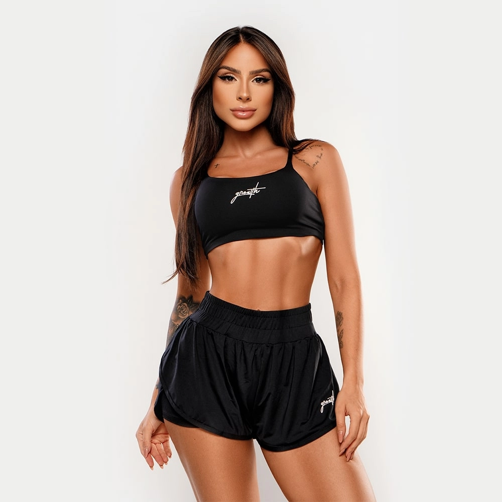 Top Preto Growth Manuscrito