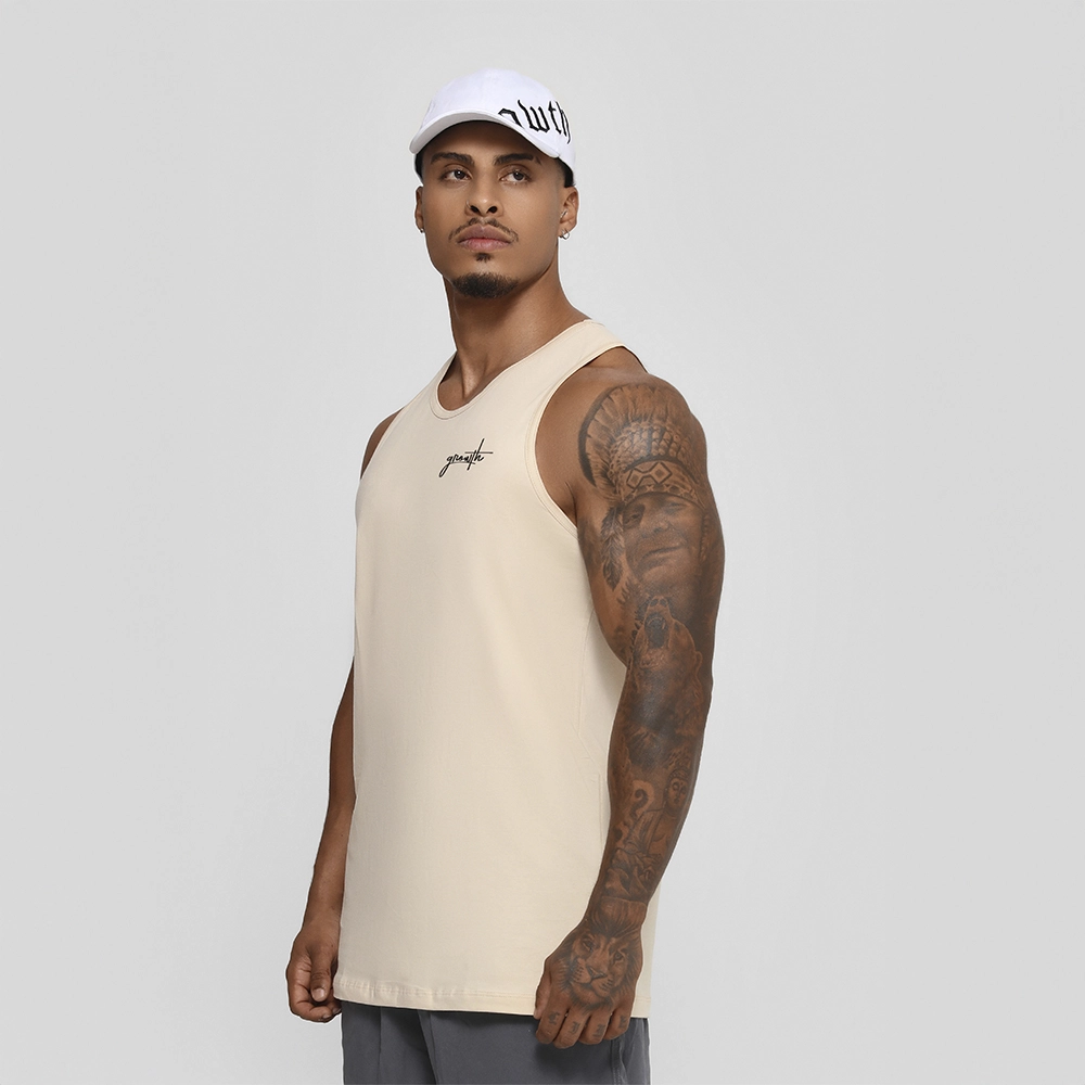 Regata Casual Growth Manuscrito Areia