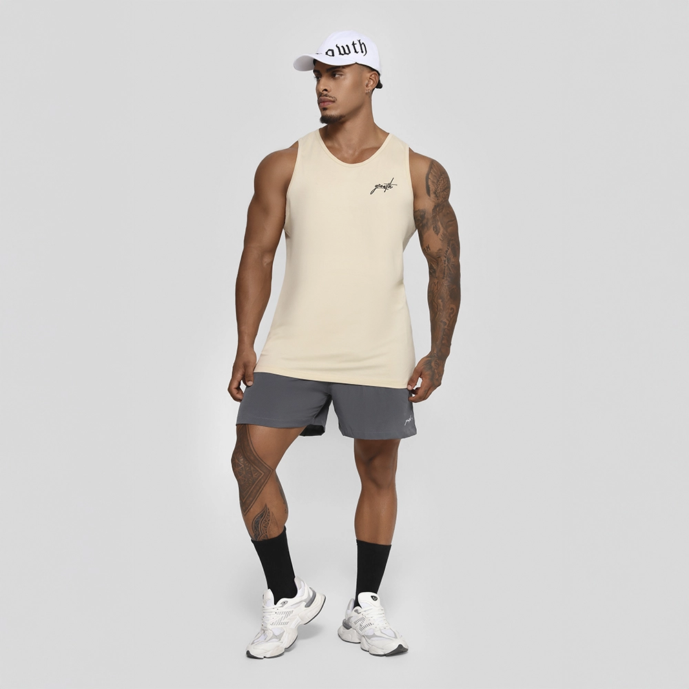Regata Casual Growth Manuscrito Areia