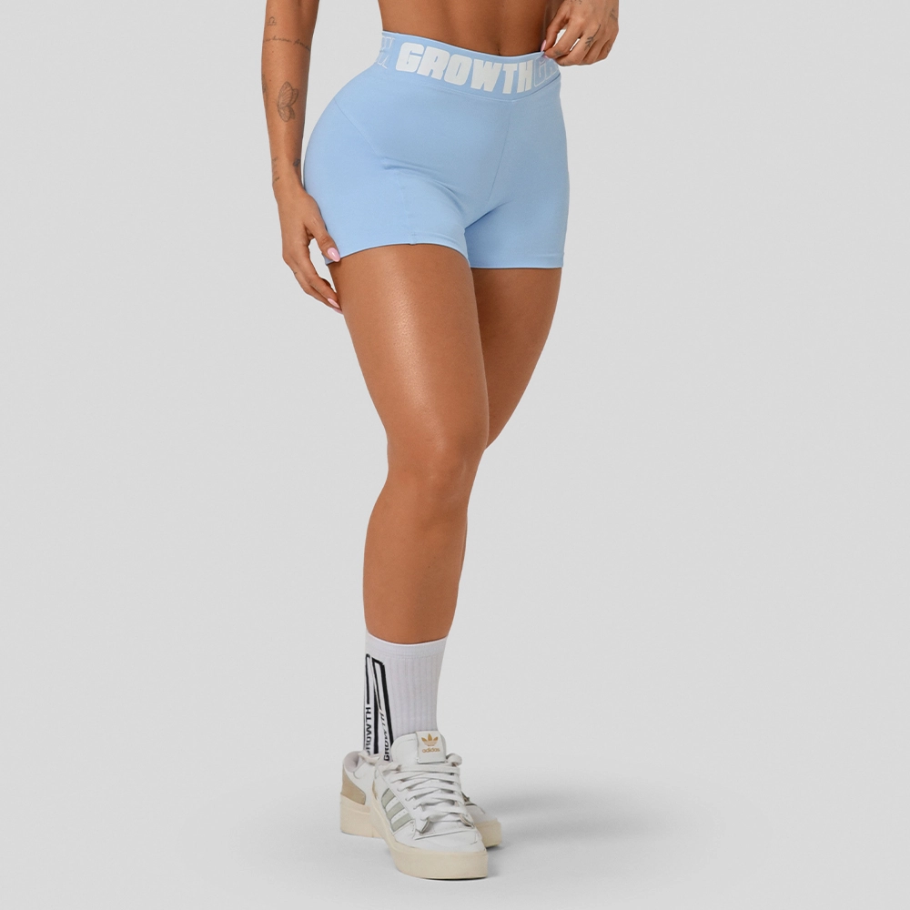 Short Azul Bebe Ad Recorte Logo Growth