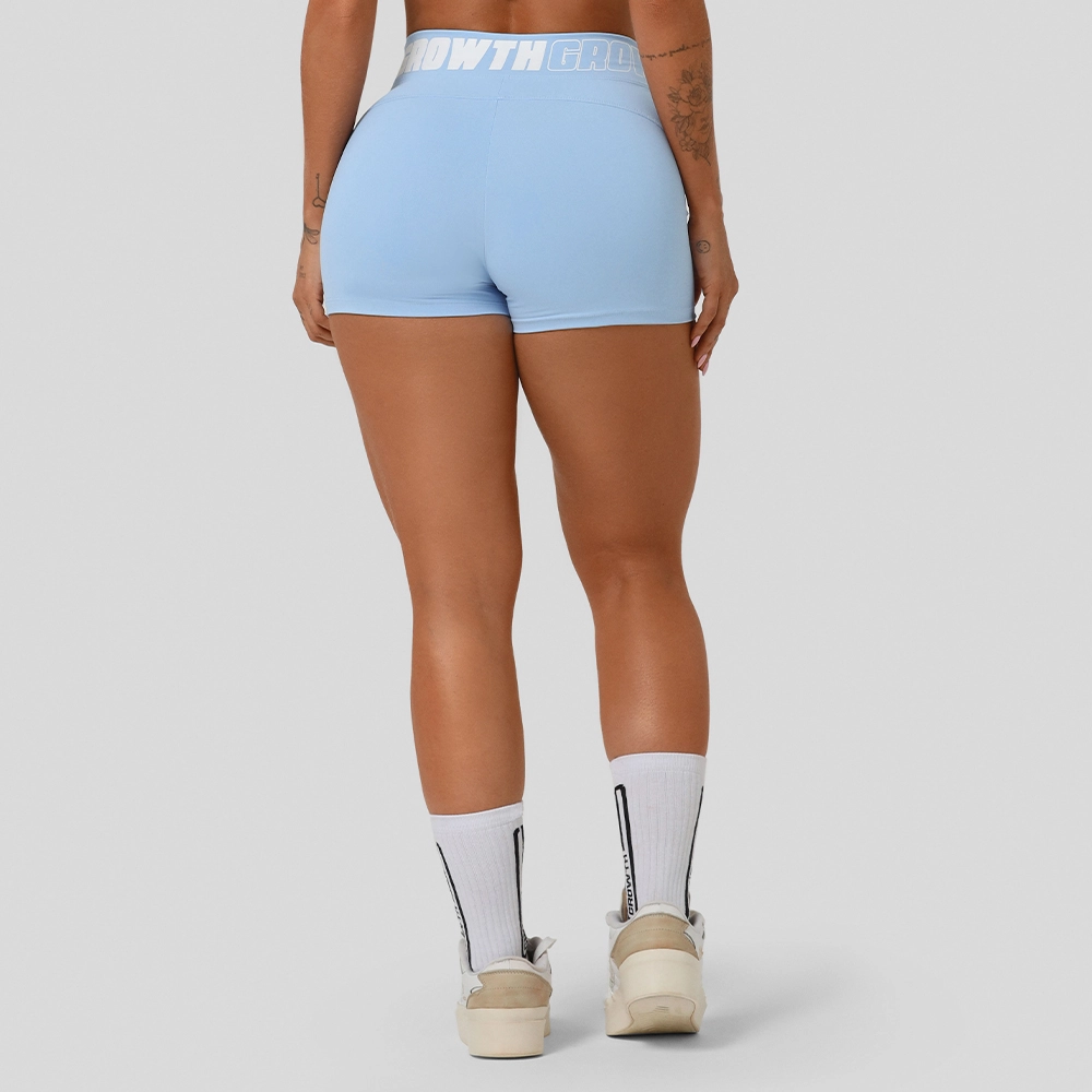 Short Azul Bebe Ad Recorte Logo Growth