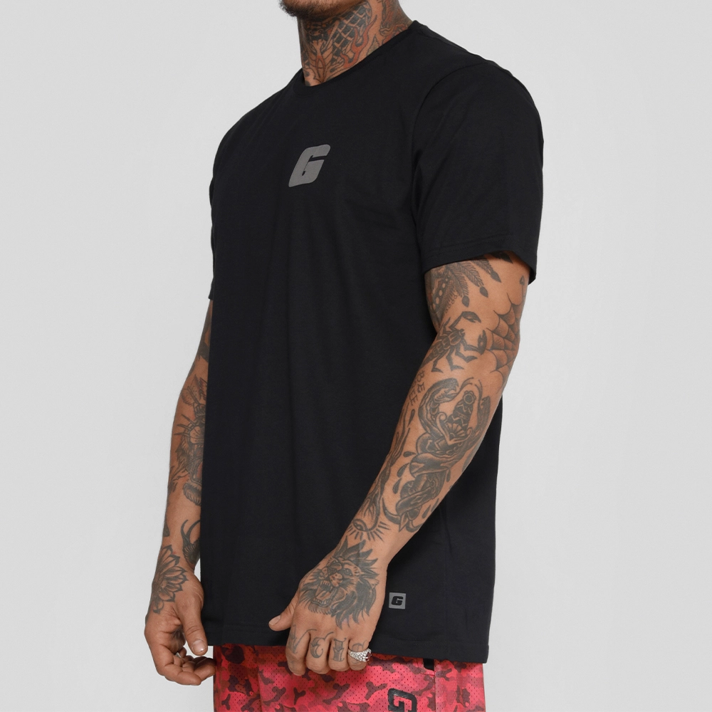 Camiseta Preta Growth Logo G