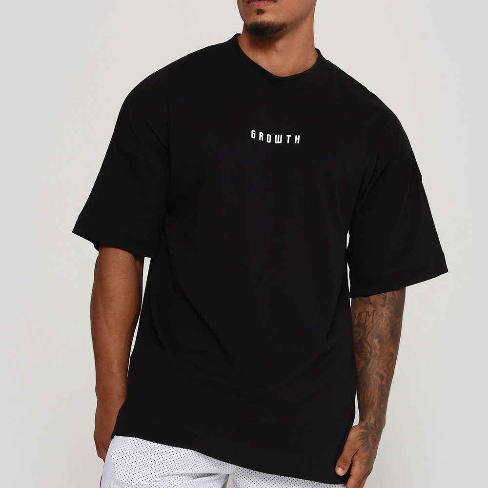 Camiseta Growth Oversized Under Preto
