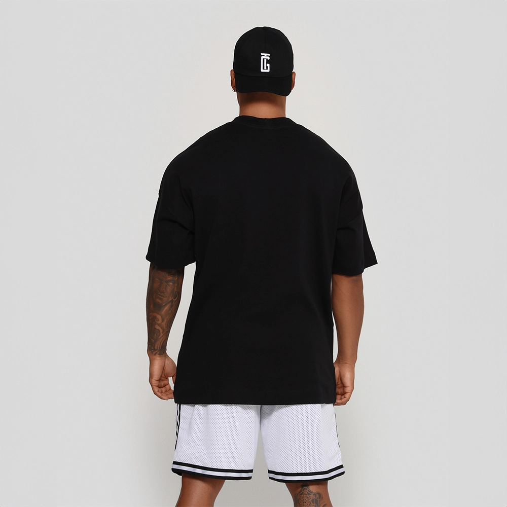 Camiseta Growth Oversized Under Preto
