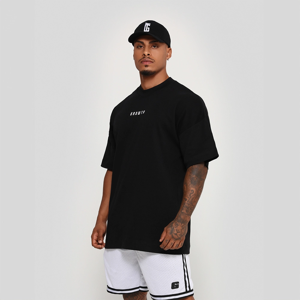 Camiseta Growth Oversized Under Preto
