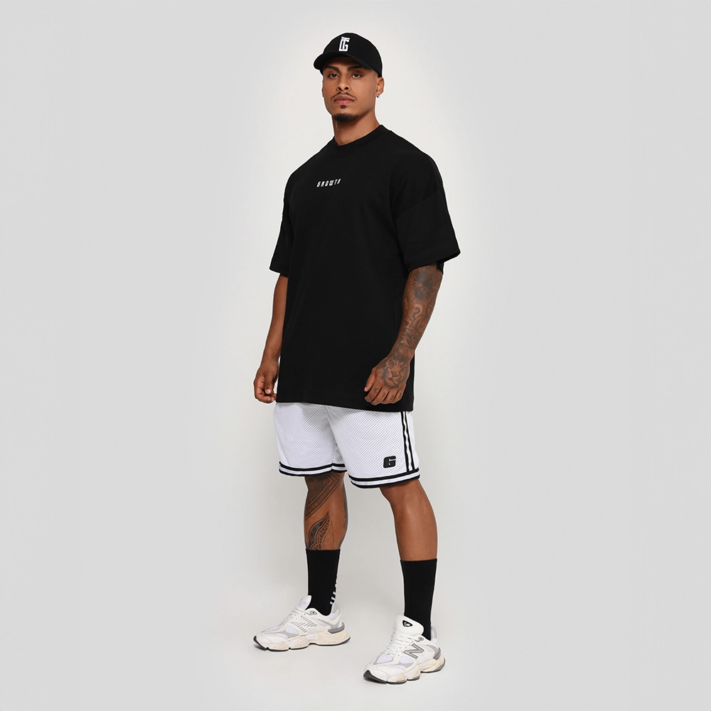Camiseta Growth Oversized Under Preto