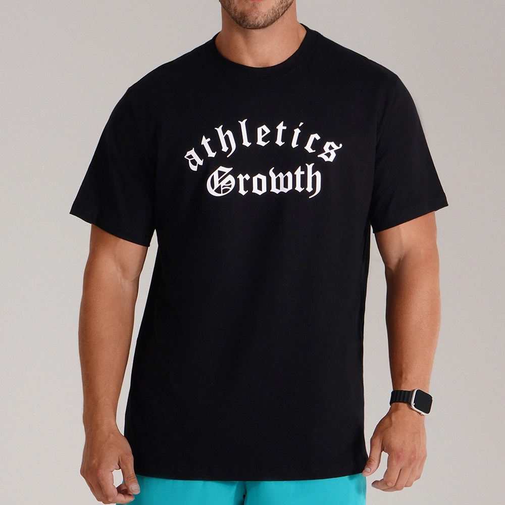 Camiseta Preta Athletics Growth Got