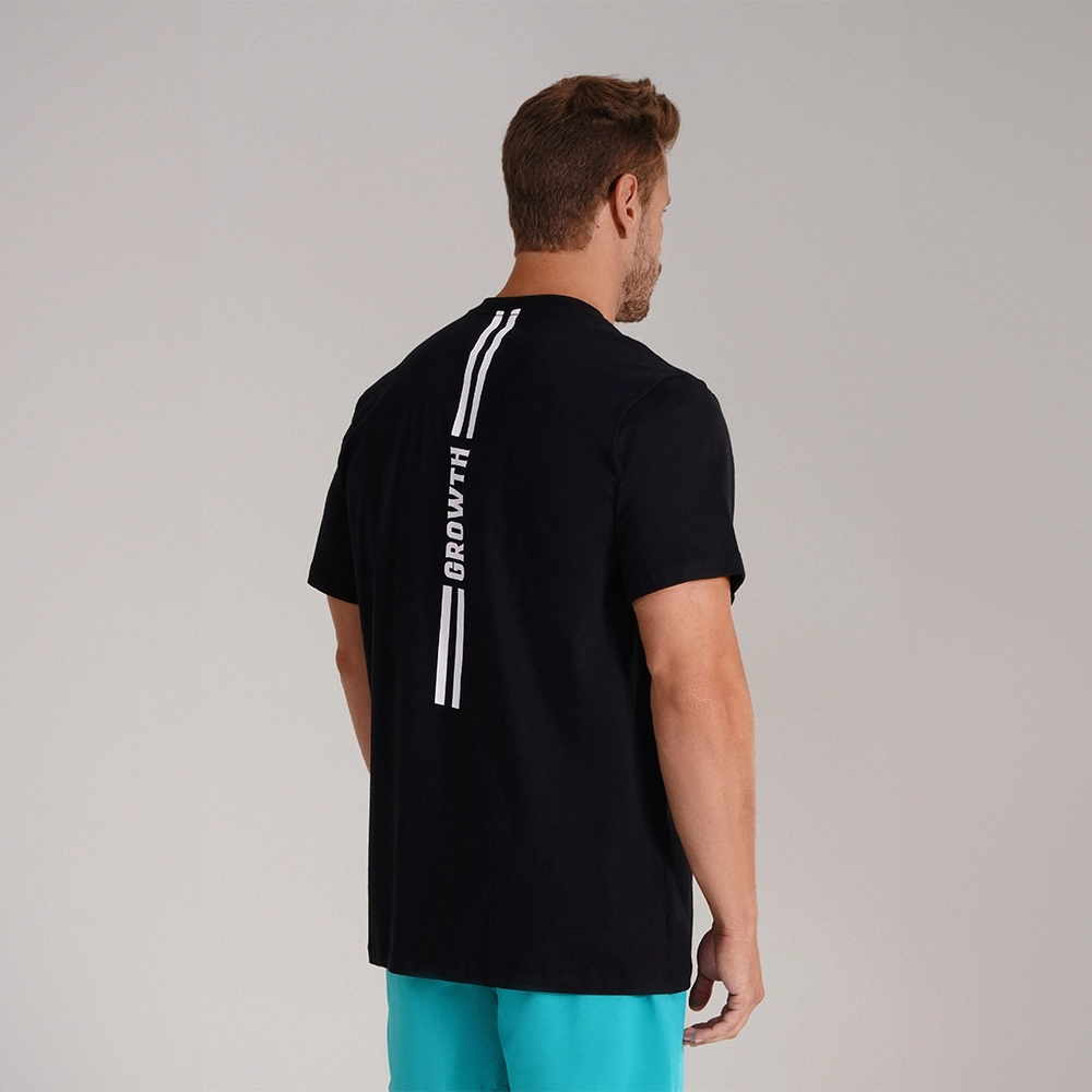 Camiseta Preta Athletics Growth Got