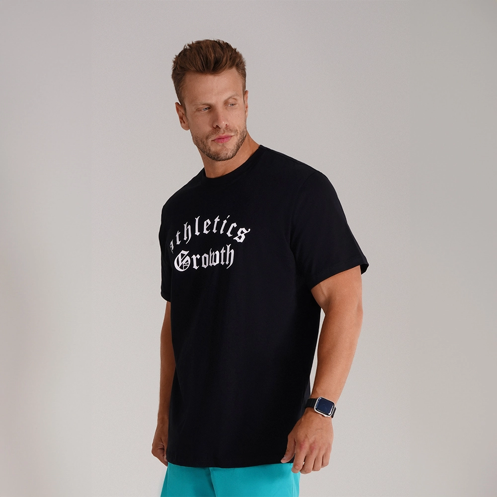 Camiseta Preta Athletics Growth Got