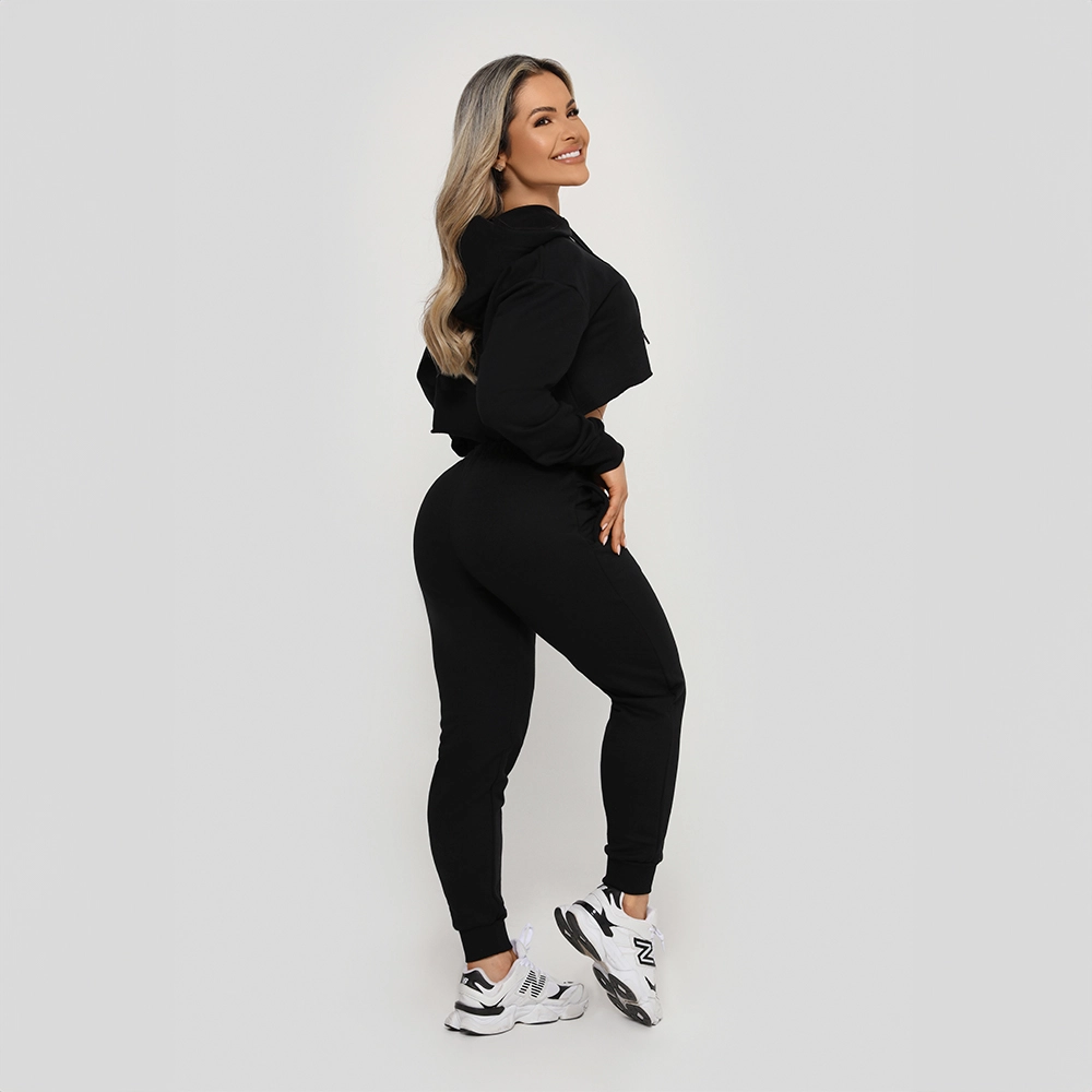 Calça Moletom Growth Manuscrito Preto