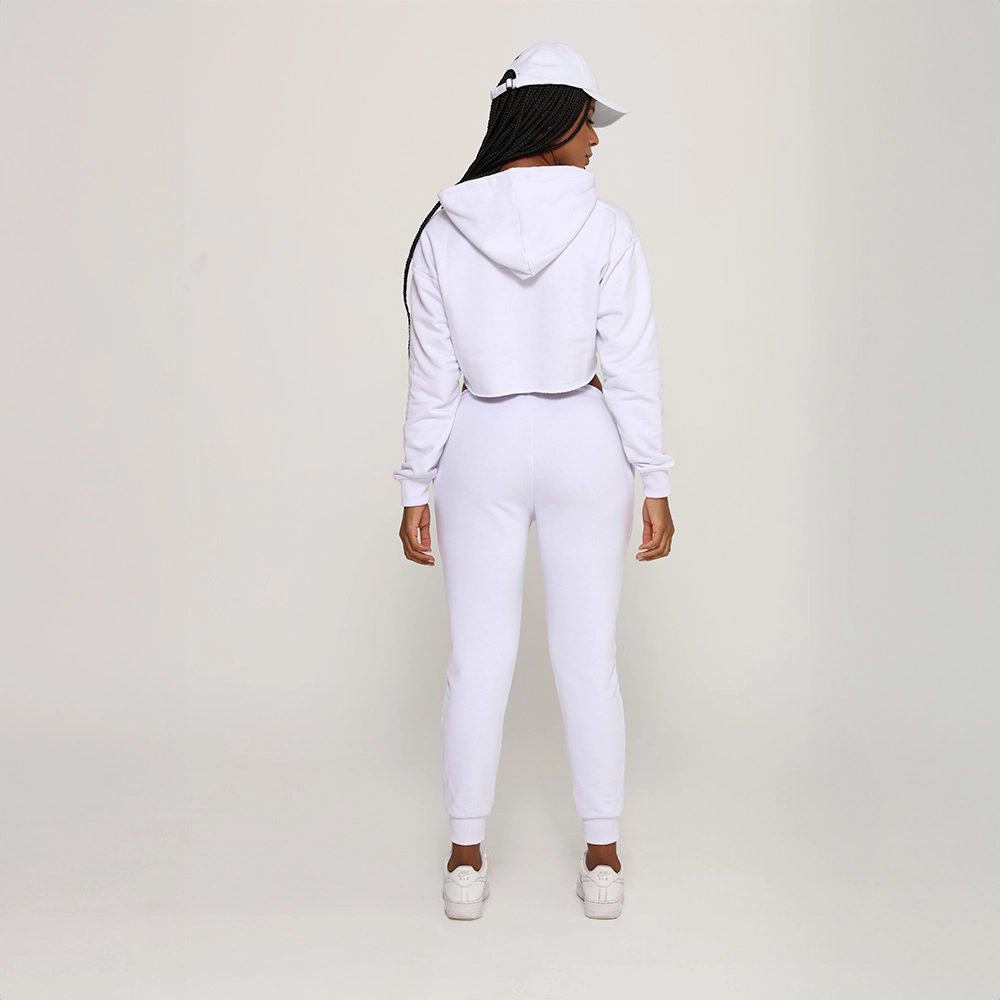 Calça Moletom Growth Manuscrito Branco