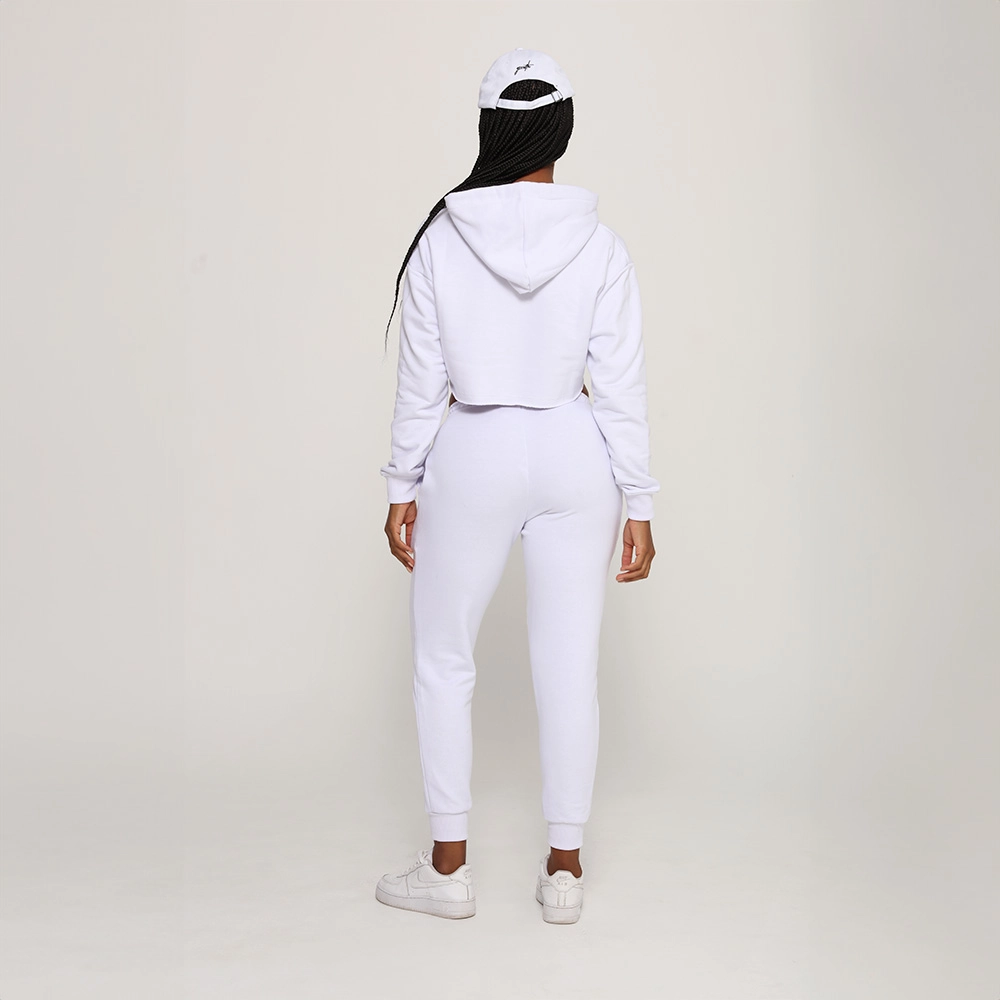 Calça Moletom Growth Manuscrito Branco