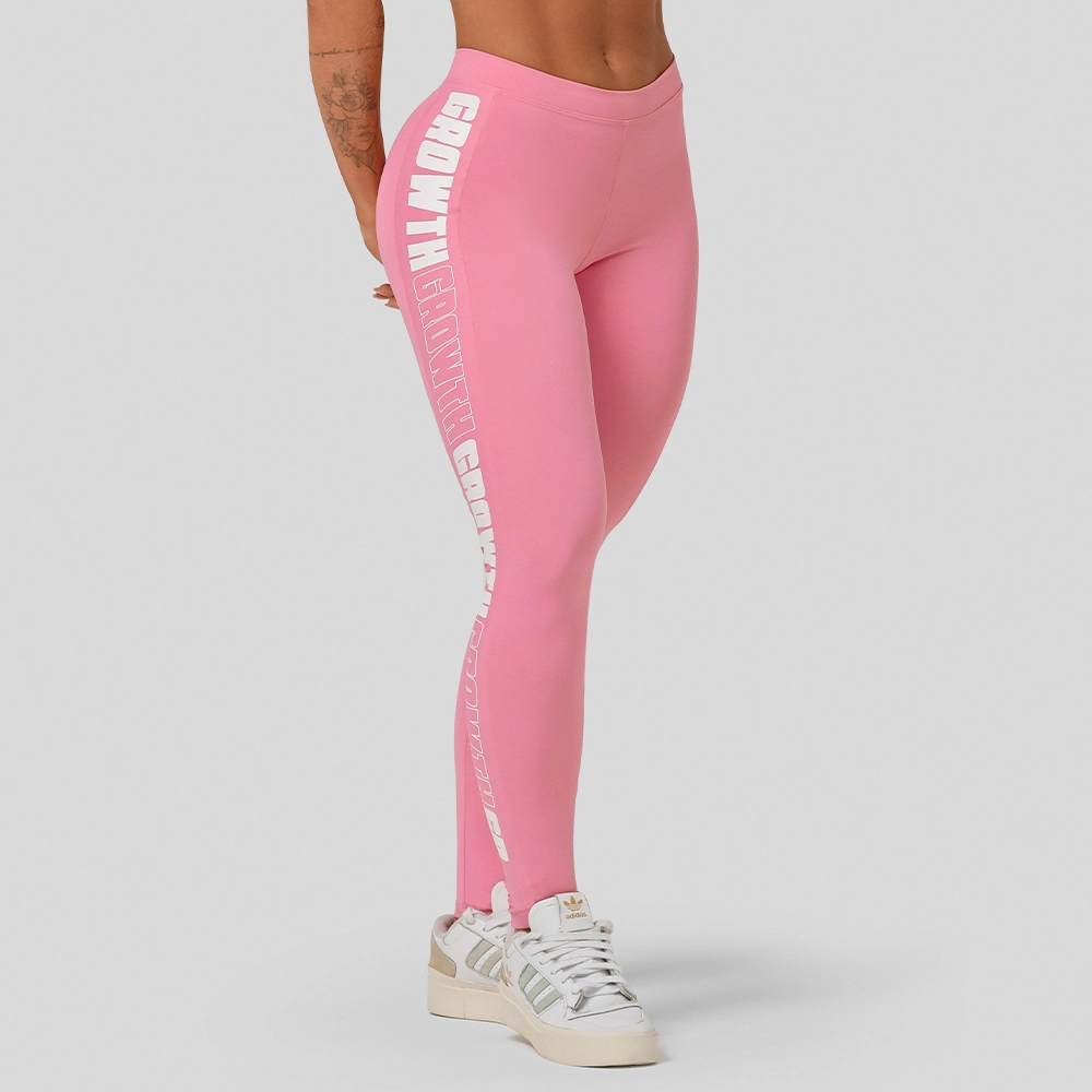 Legging Rosa Claro Ad Recorte Logo Growth