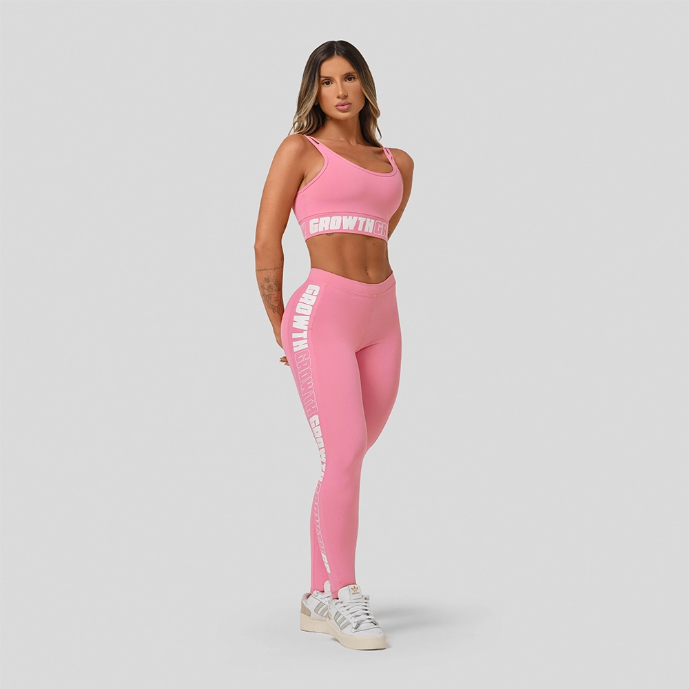 Legging Rosa Claro Ad Recorte Logo Growth