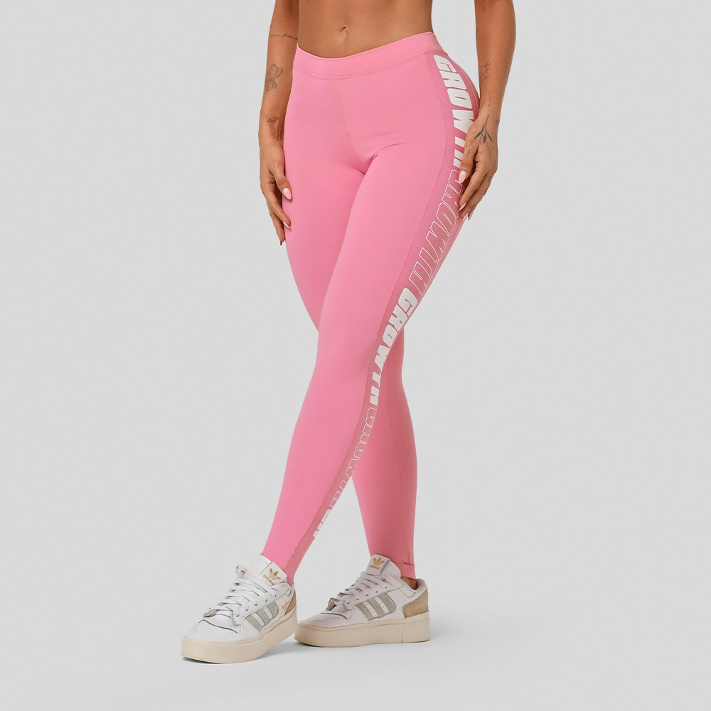 Legging Rosa Claro Ad Recorte Logo Growth