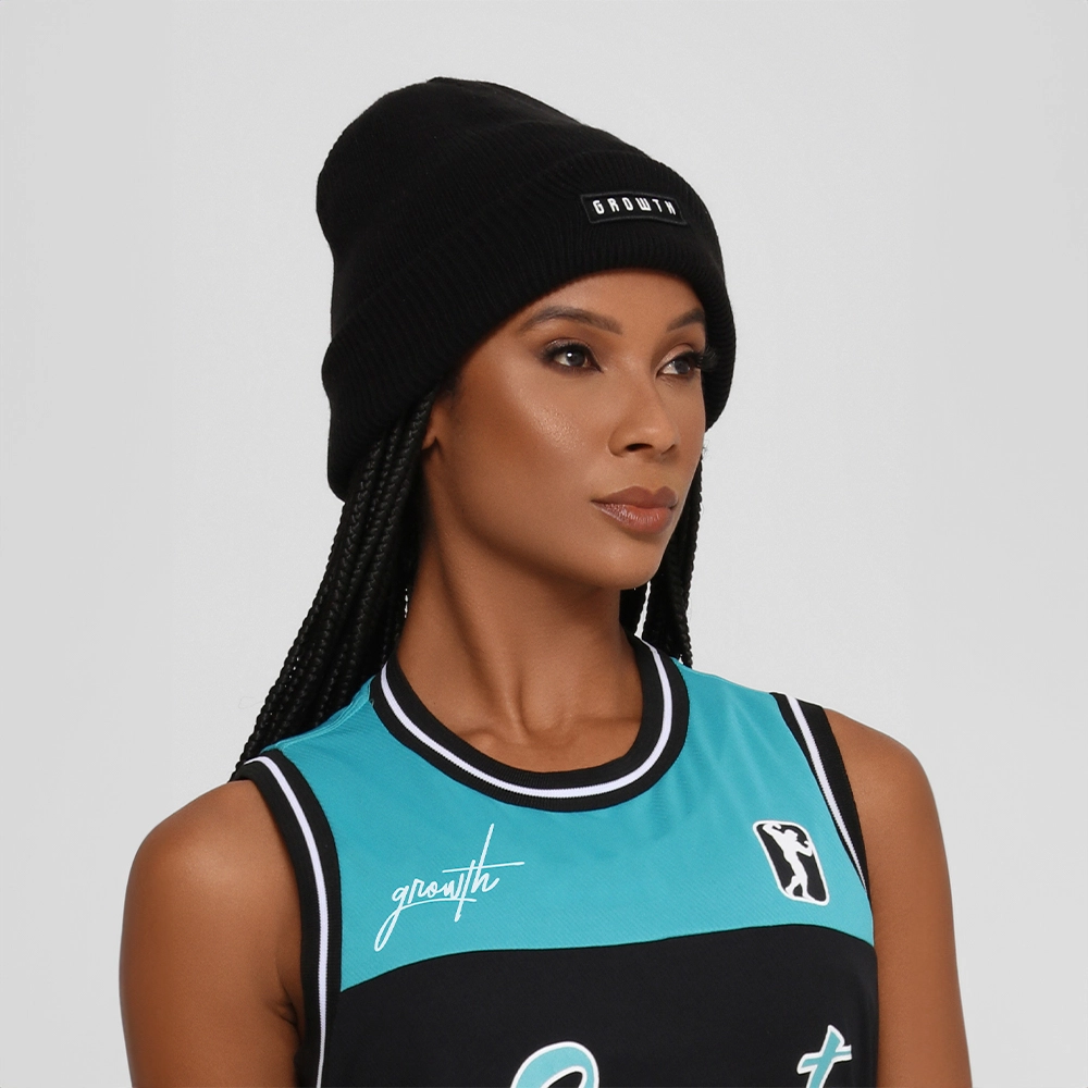 Touca Gorro Growth Under Preta