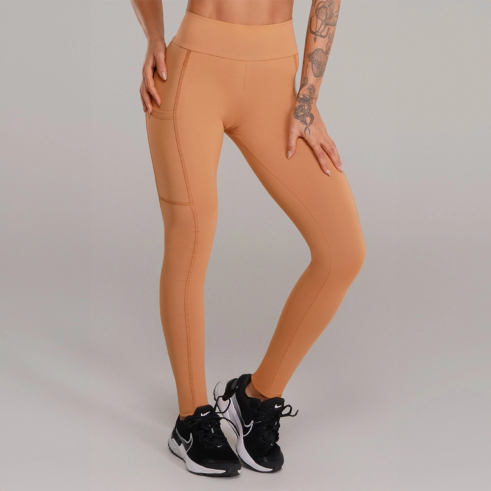 Legging Growth Beaut Marrom Frap