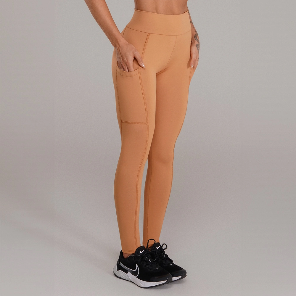 Legging Growth Beaut Marrom Frap