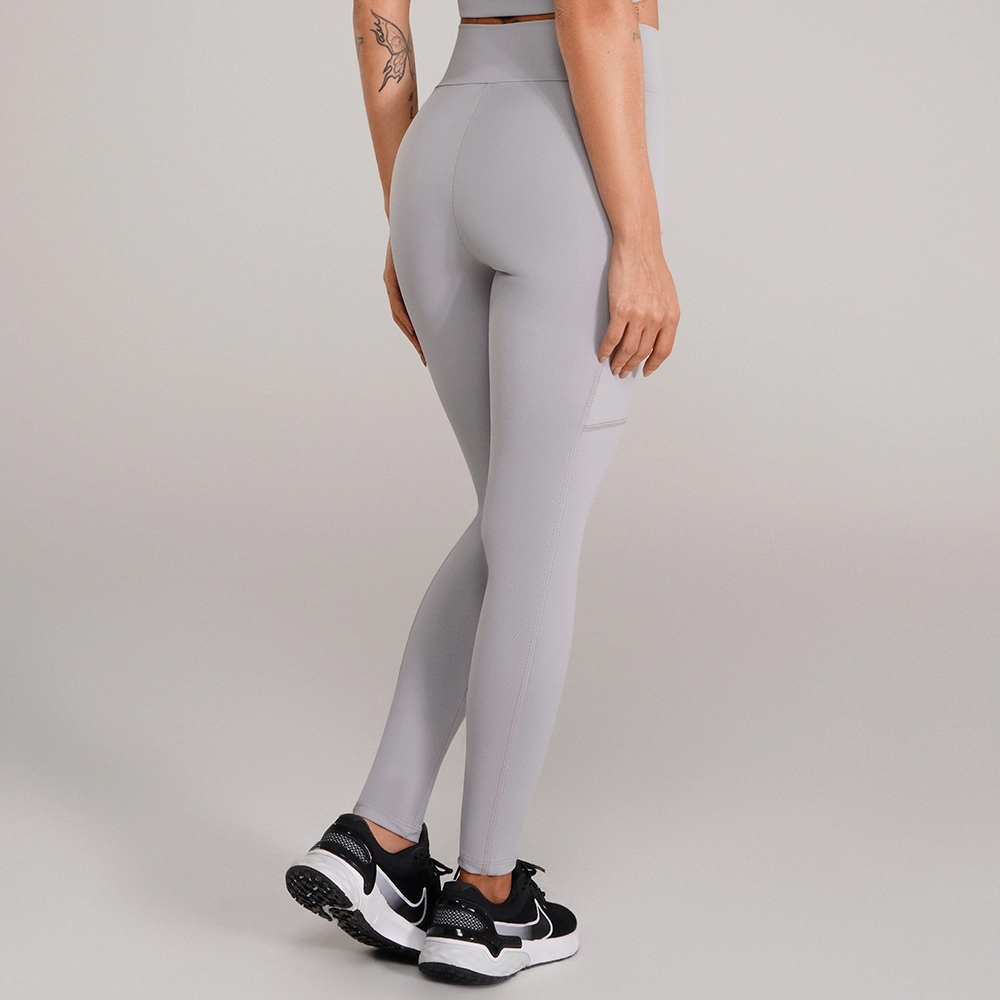 Legging Growth Beaut Cinza Glitter