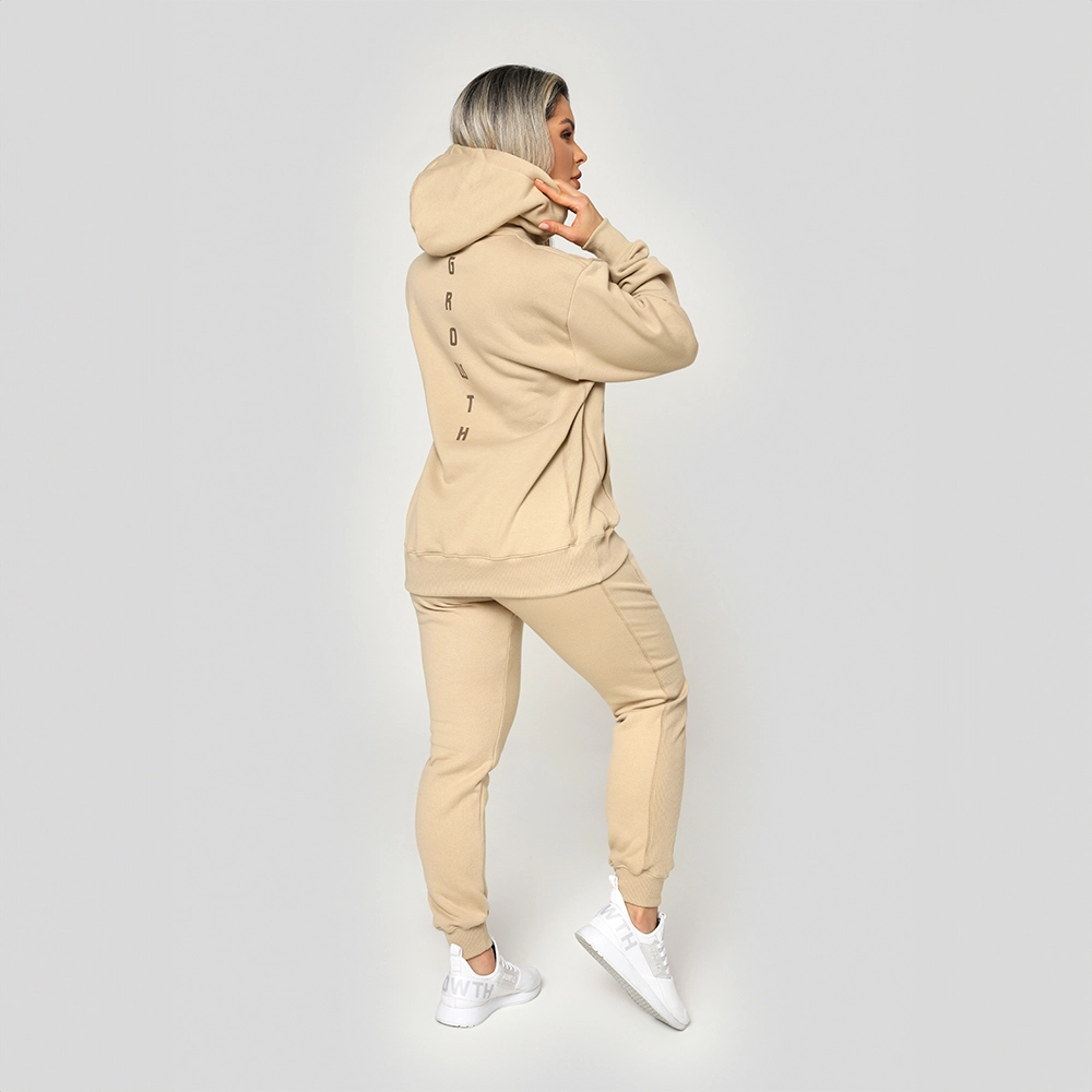 Calça Moletom Growth Under Bege