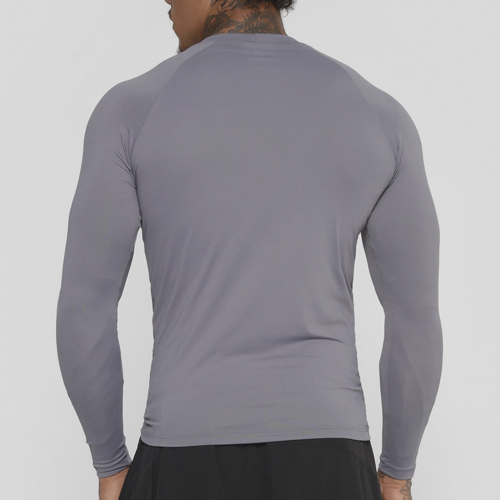 Camiseta Termica Manga Longa Growth Under Cinza