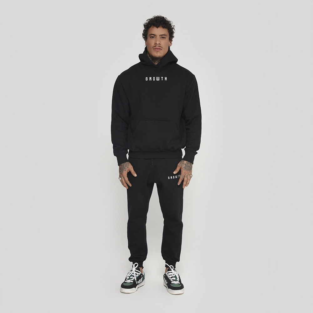 Calça Moletom Growth Under Preto