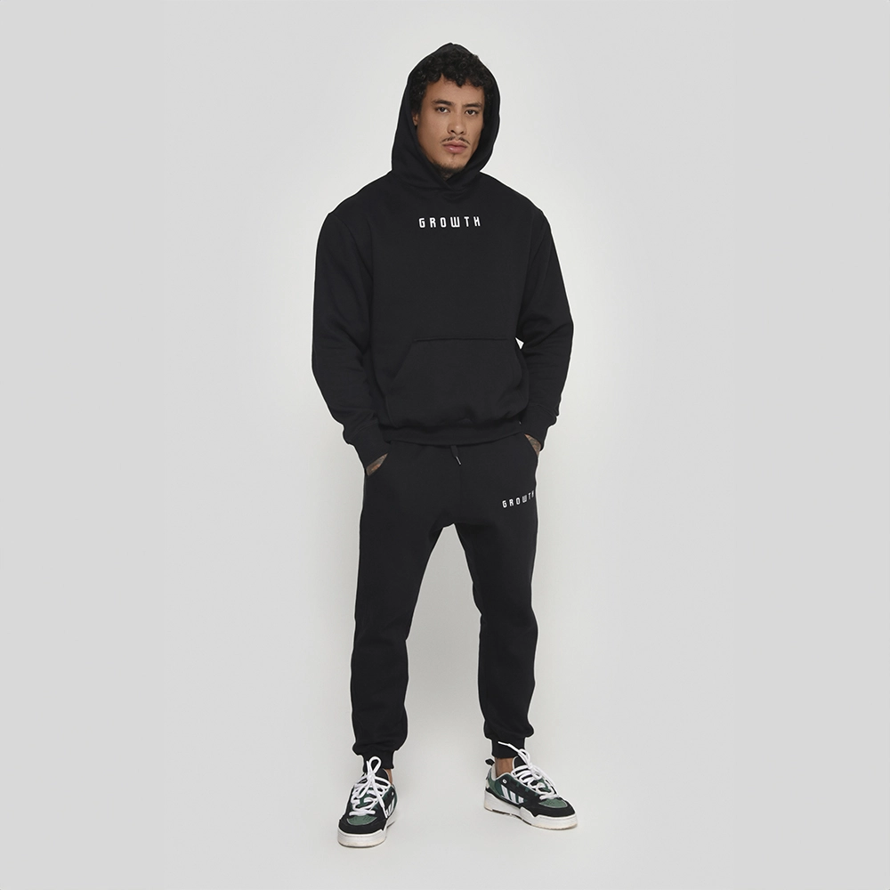 Calça Moletom Growth Under Preto
