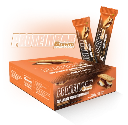 Foto do produto PROTEIN BAR SABOR SMORS 30G - DISPLAY C/ 12 UN