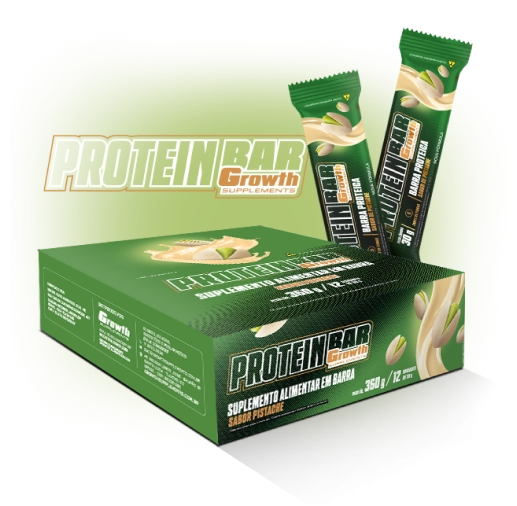 Foto do produto PROTEIN BAR SABOR PISTACHE 30G - DISPLAY C/ 12 UN