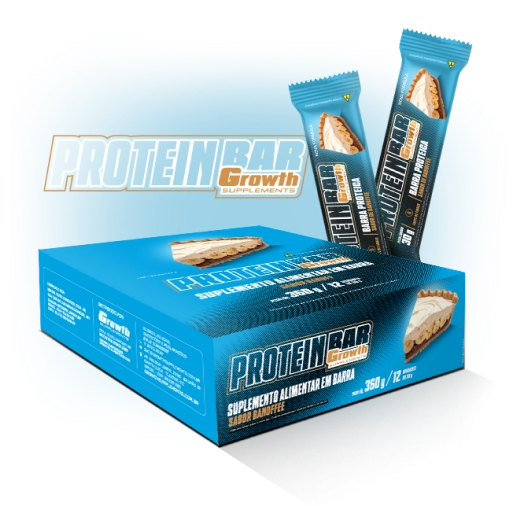 Foto do produto PROTEIN BAR SABOR BANOFFEE 30G - DISPLAY C/ 12 UN
