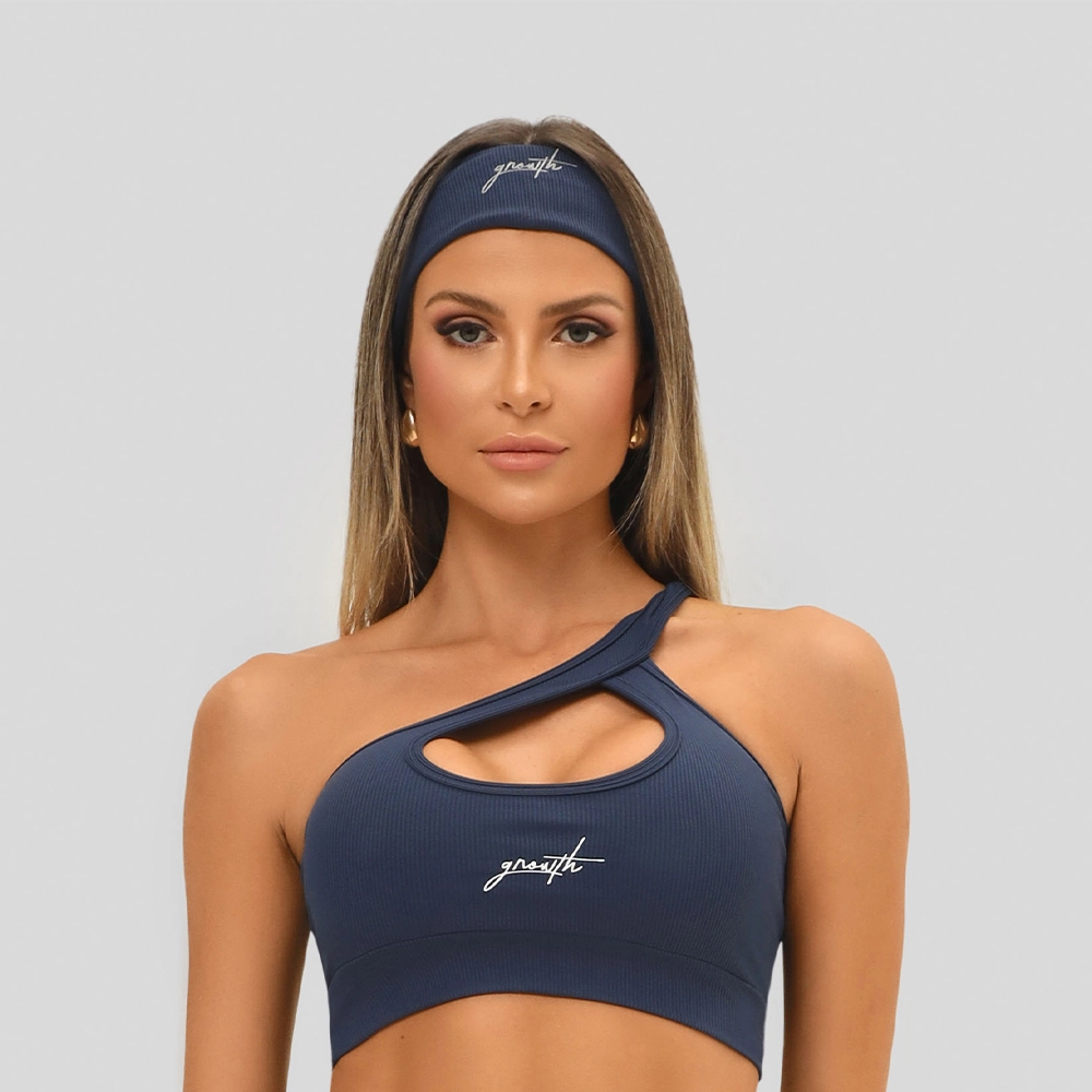 Faixa Larga Growth Hand Marinho
