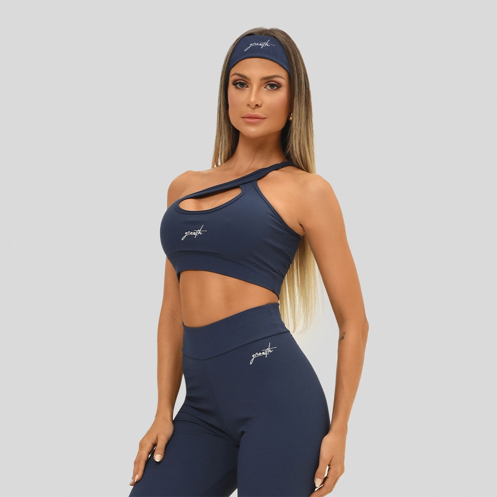 Faixa Larga Growth Hand Marinho
