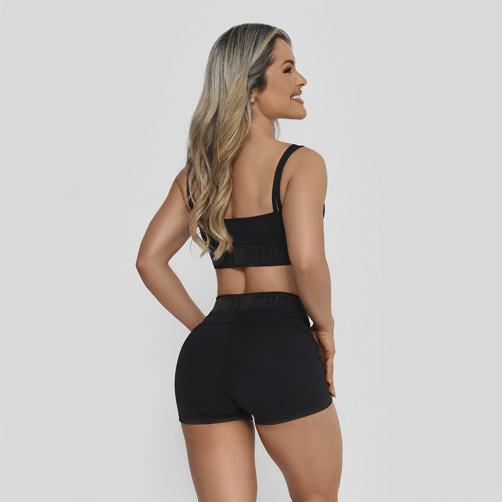 Top Ad All Black Alca Dupla Logo Growth
