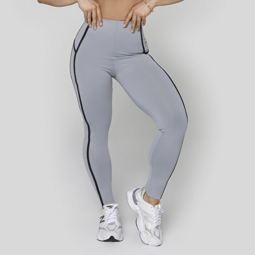 Legging Growth Cutt Cinza N