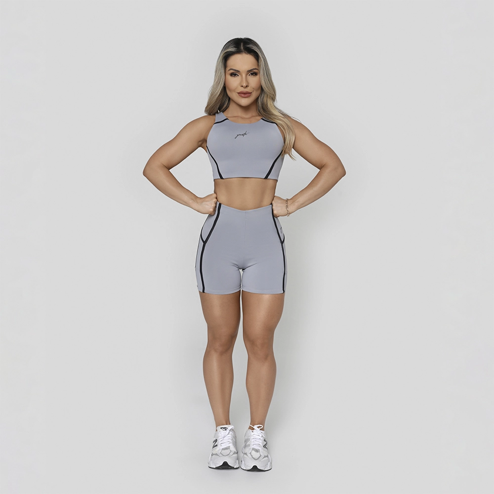 Short Growth Cutt Cinza Nevoa