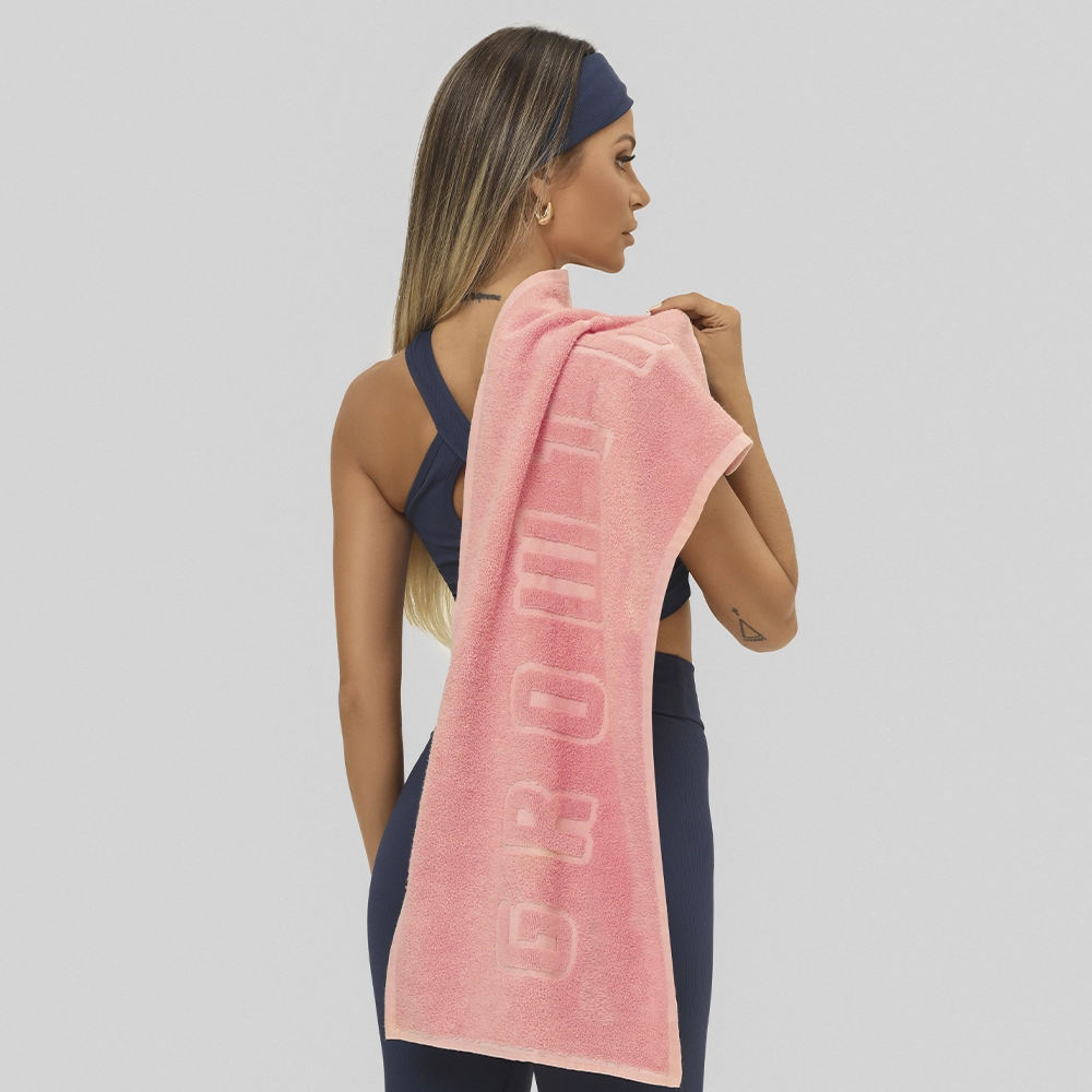 Toalha Treino Growth Rosa
