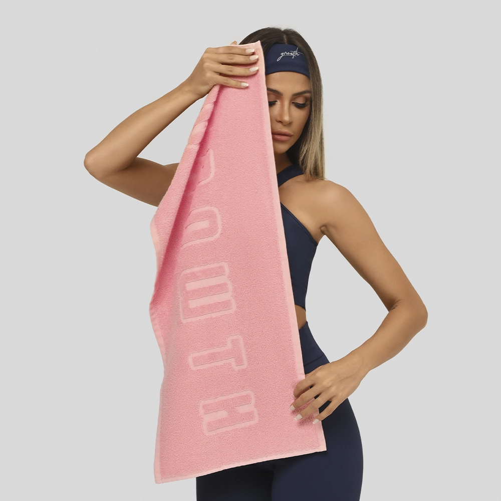 Toalha Treino Growth Rosa