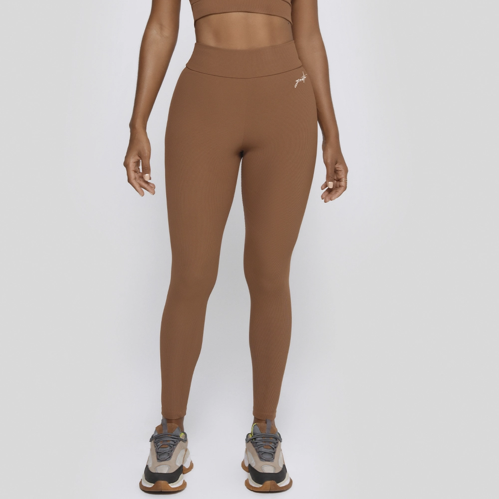 Legging Growth Hand Marrom