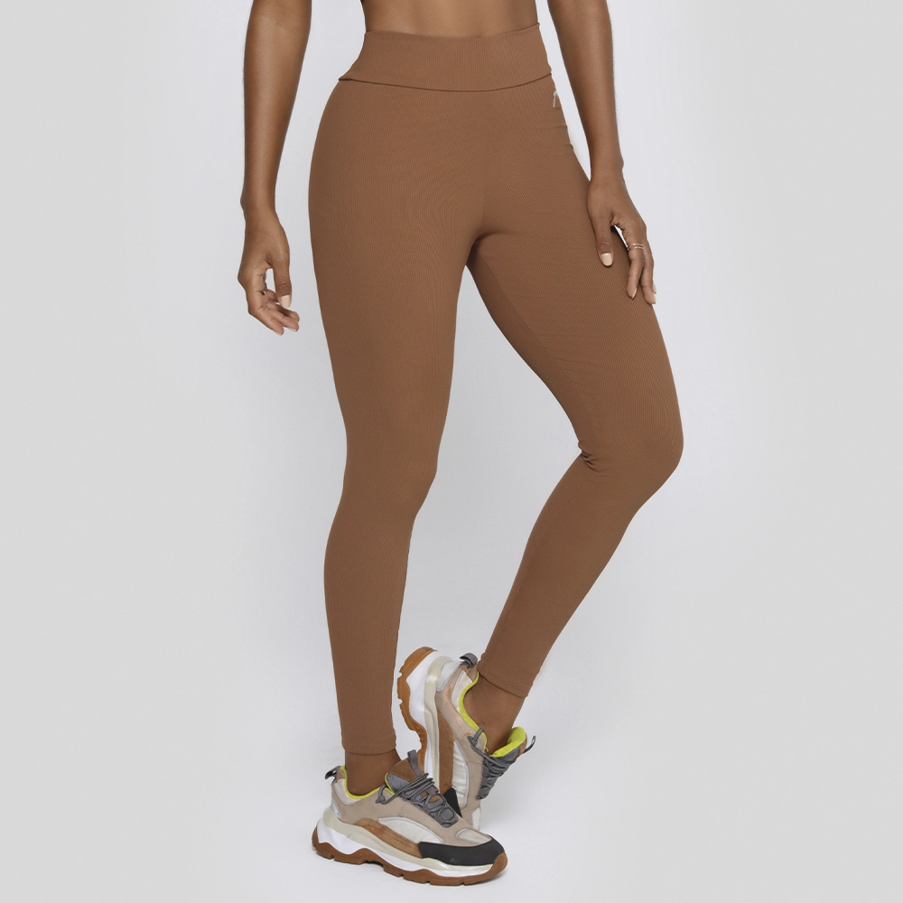 Legging Growth Hand Marrom