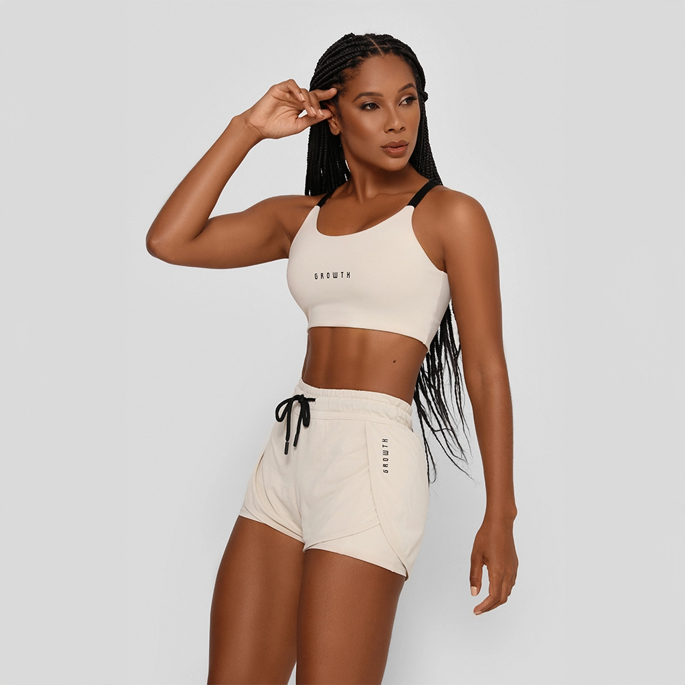 Shorts Duplo Growth Gip Bege Luna