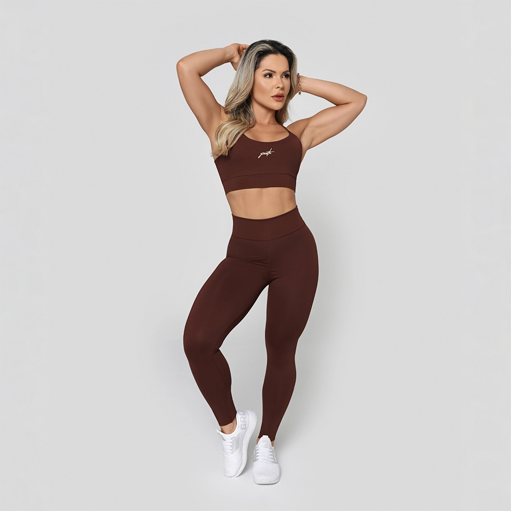 Legging Growth Pass Marrom