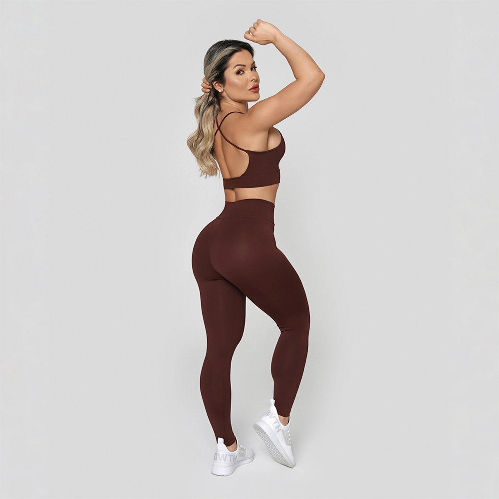 Legging Growth Pass Marrom